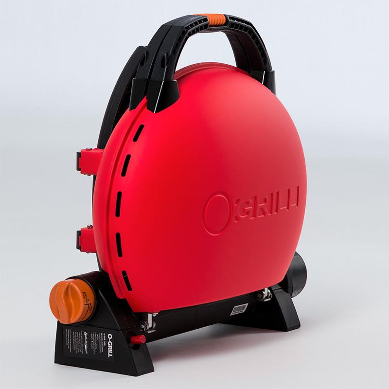 Гриль газовый O-GRILL 500 красный (в комплекте адаптер тип А)   подарок - шланг для бытового баллона