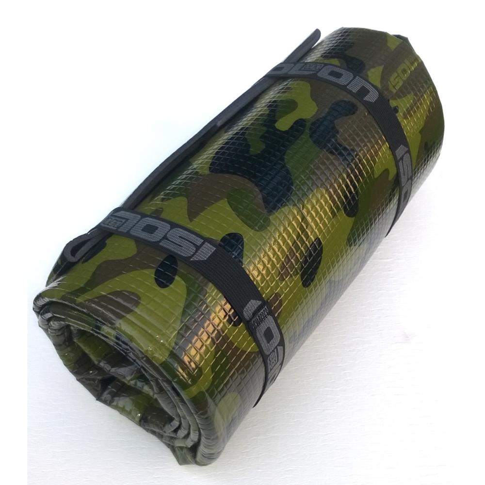 Коврик туристический ISOLON Decor Камуфляж 4 1800х550х4 Ultrapack с утяжками в комплекте