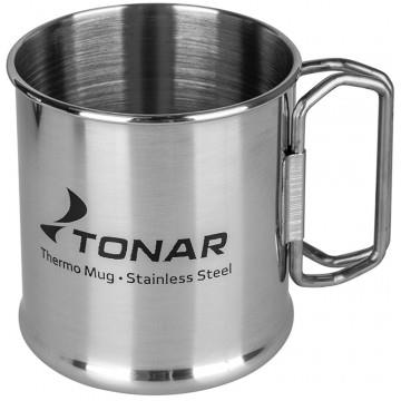 Кружка ТОНАР 300ML металлическая (нержавеющая сталь)