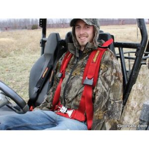 Ремни безопасности 4-х точечные SuperATV SB-2-RED SB-2-BLACK